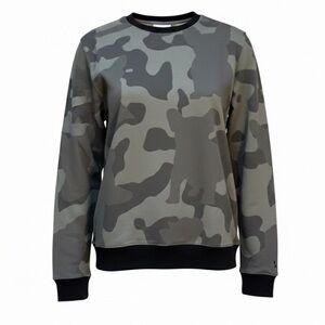 French Bulldog Camouflage Print My Pawesome Frenchie Camo Sweatshirt Size Xlarge